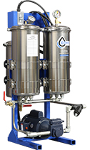 stationary oil filtration system